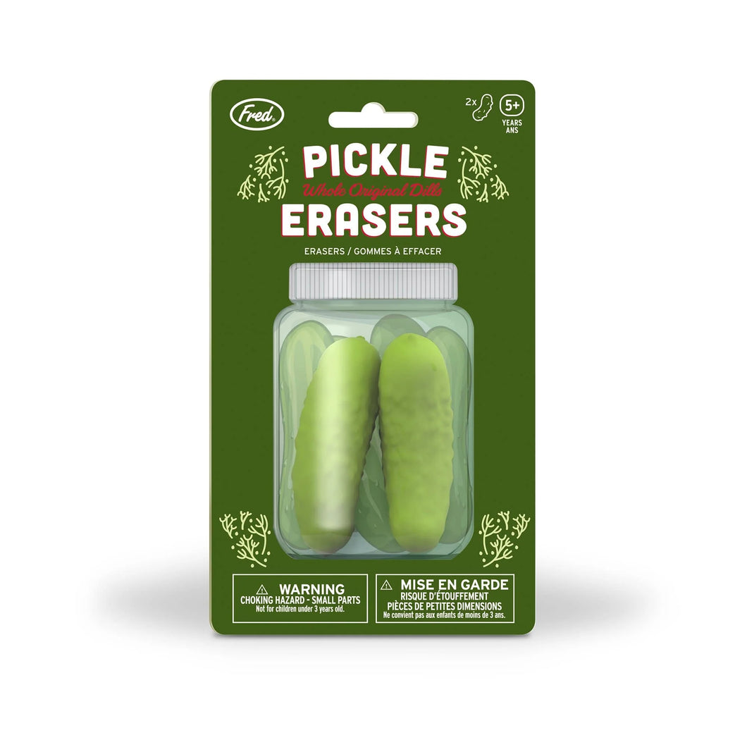 Fred - Pickle Erasers