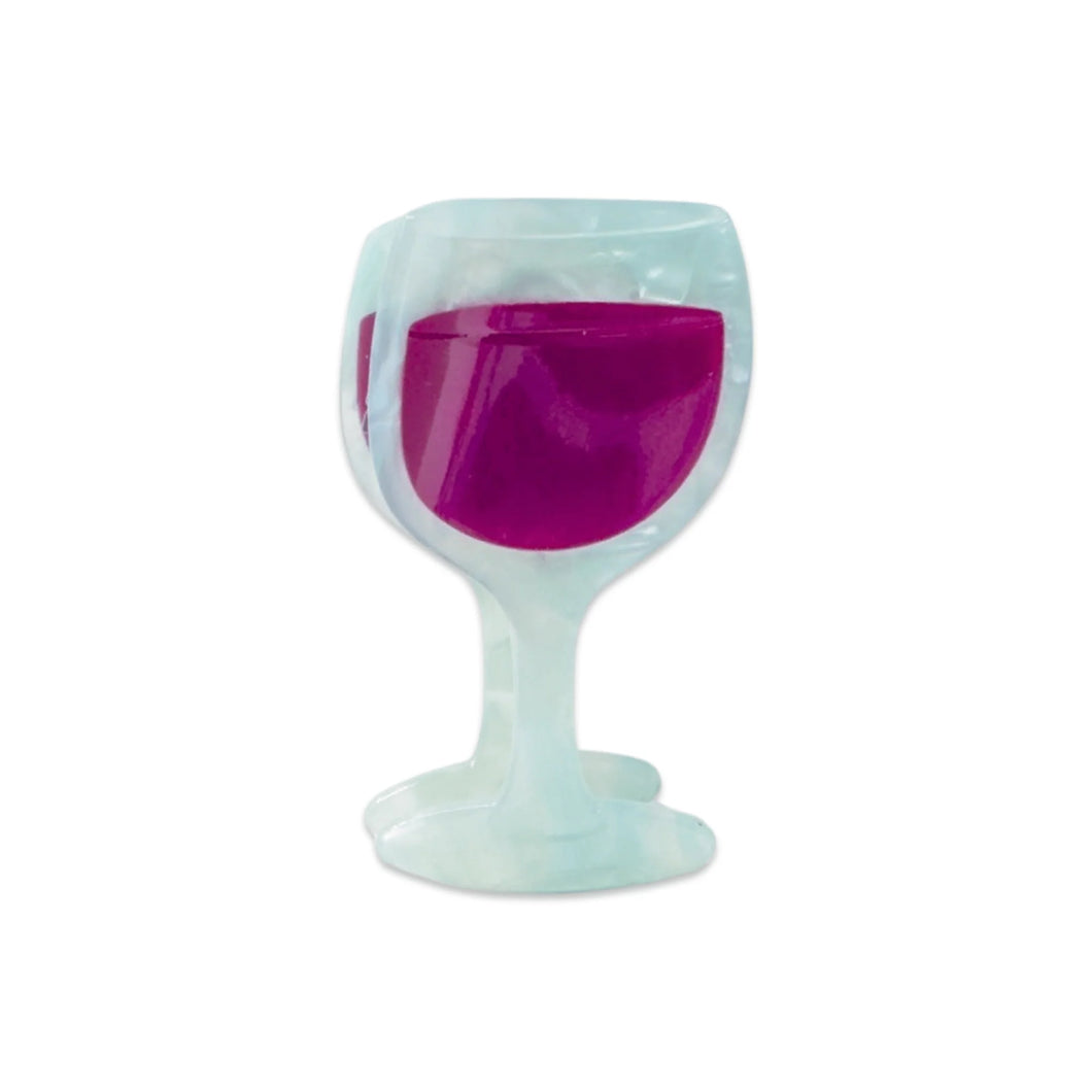 Jenny Lemons - Midi Red Wine Glass Claw Clip