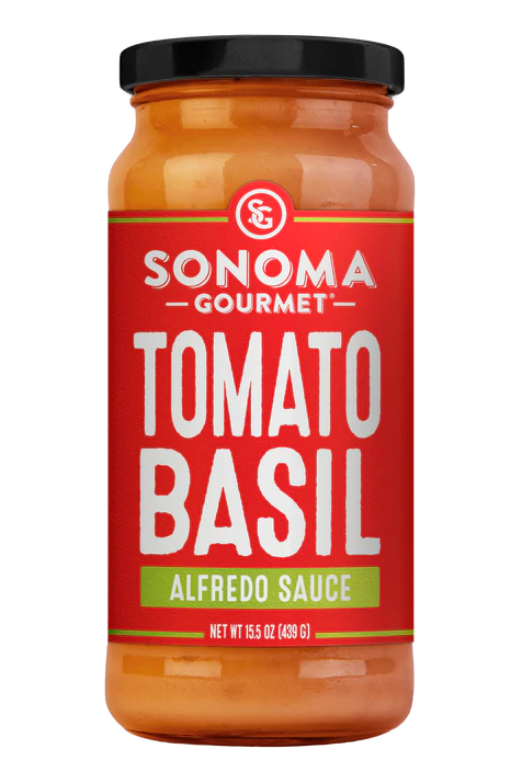 Sonoma Gourmet - Tomato Basil Alfredo Pasta Sauce