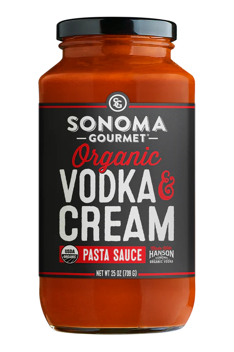 Sonoma Gourmet - Organic Vodka and Cream Pasta Sauce