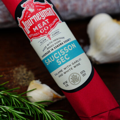 Journeyman Meat Saucisson Sec Chub