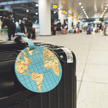 Load image into Gallery viewer, Kikkerland - World Traveler Luggage Tag
