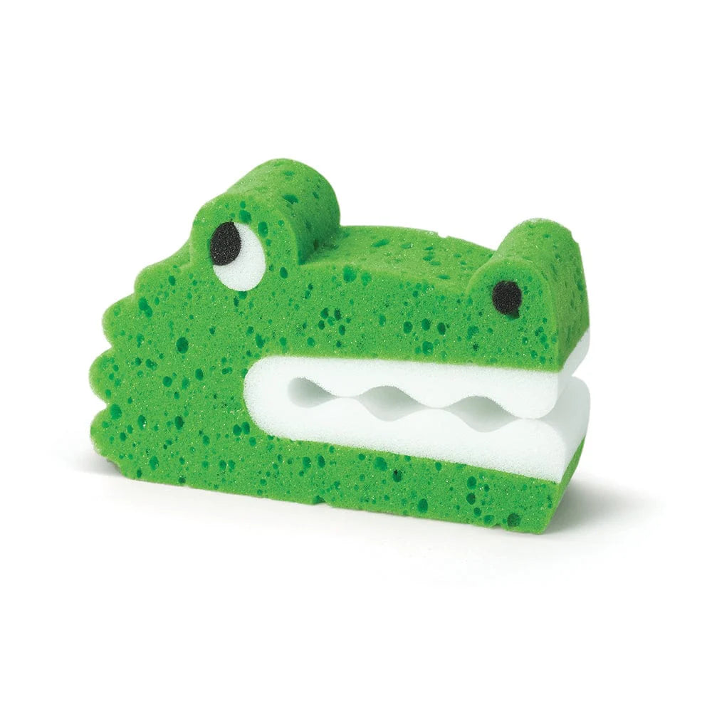 Fred - Bath Biters Crocodile Sponge