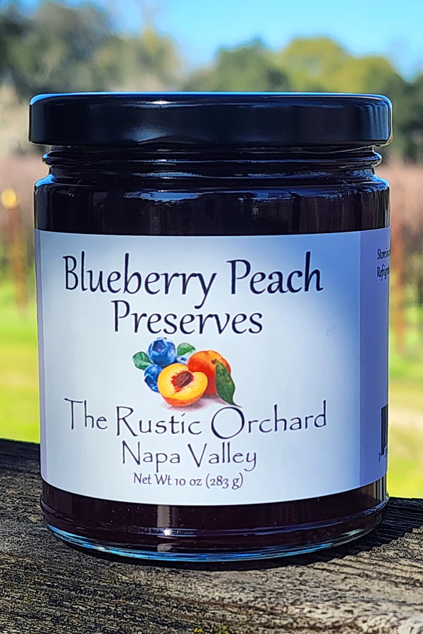 The Rustic Orchard Blueberry Peach Preserves