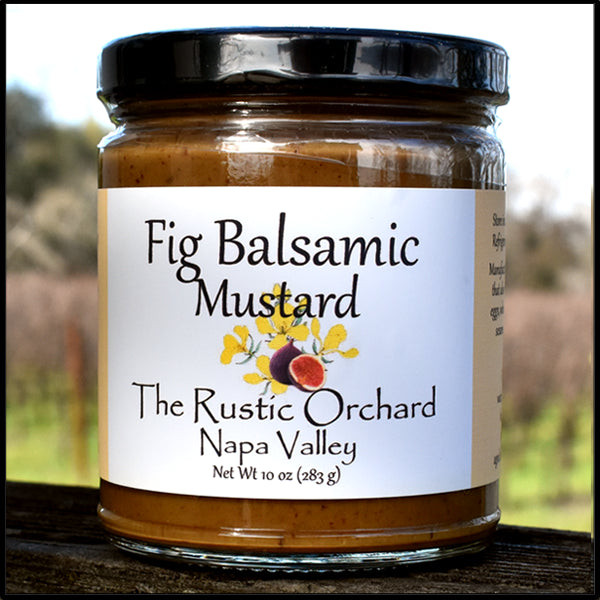 The Rustic Orchard Fig Balsamic Mustard