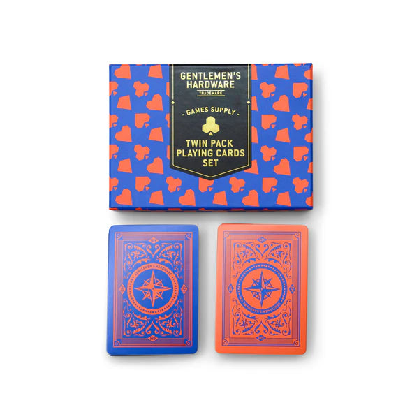 Gentlemen's Hardware - Twin Pack Playing Cards Set