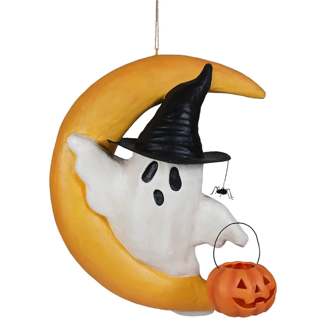 Ghost Moon Paper Mache