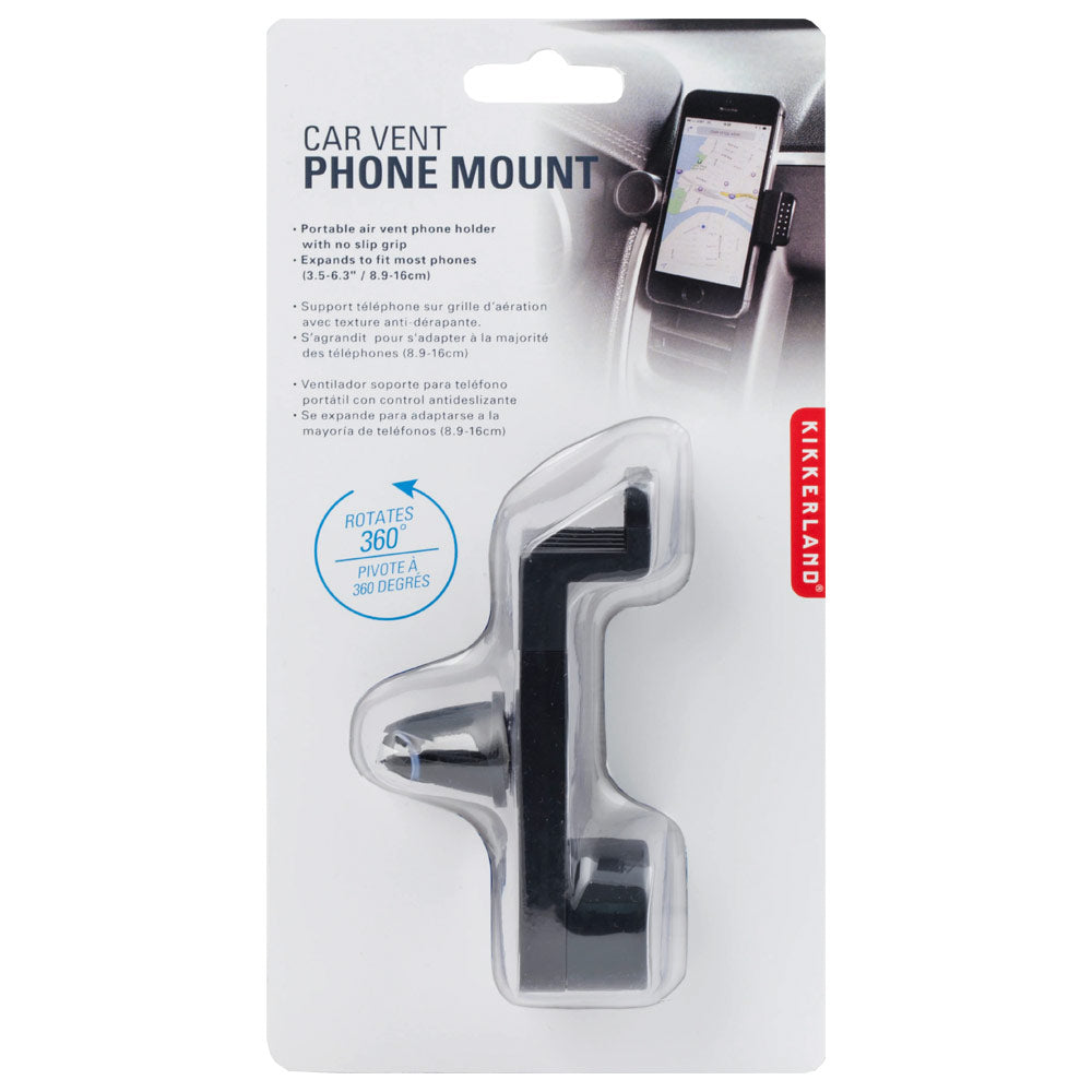 Kikkerland  - Car Vent Phone Mount