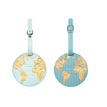 Load image into Gallery viewer, Kikkerland - World Traveler Luggage Tag
