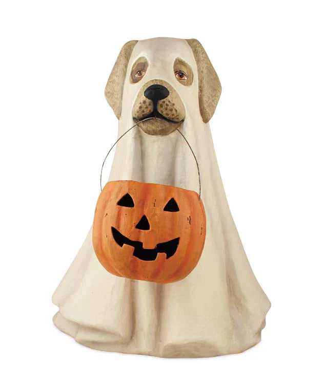 Ghost Dog Paper Mache
