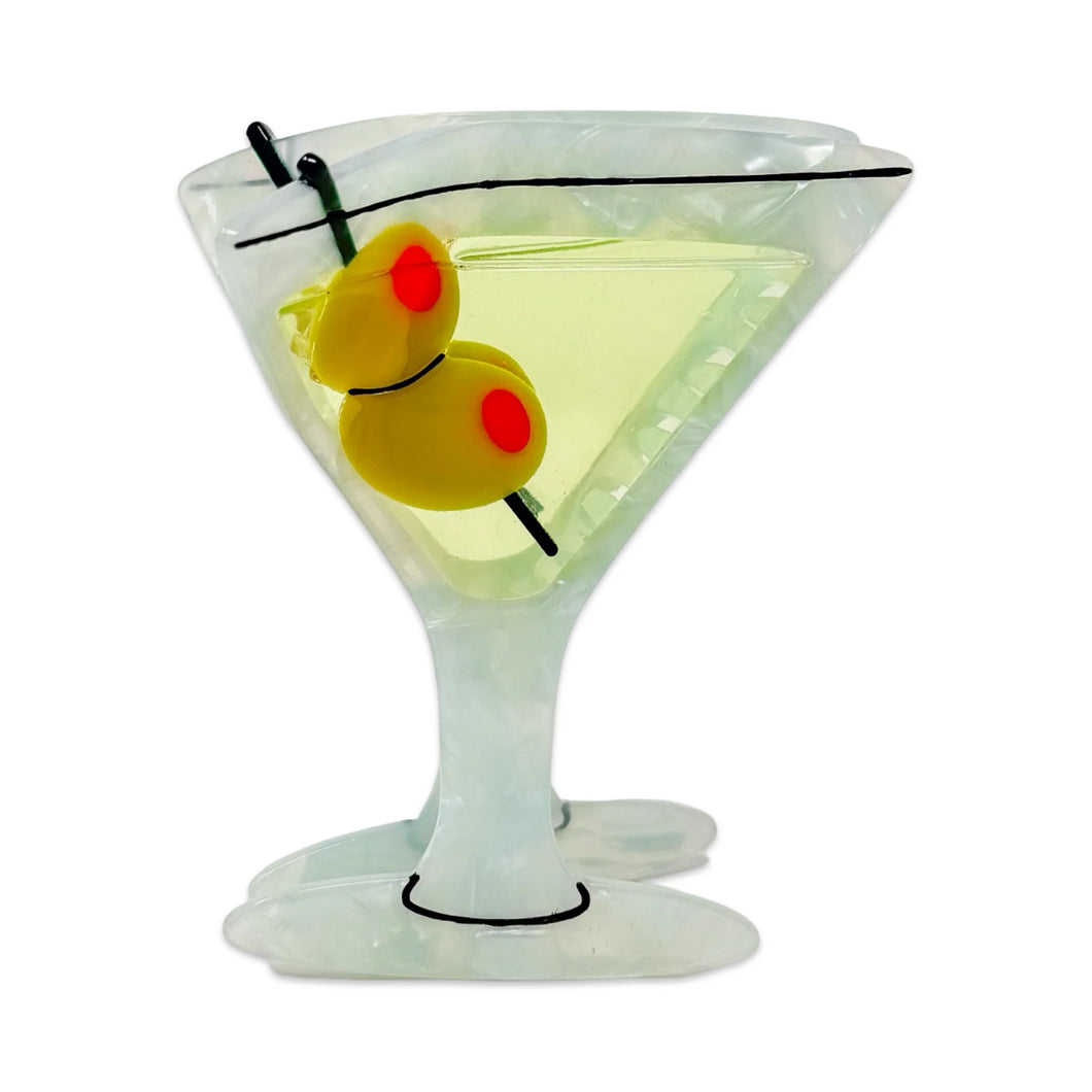 Jenny Lemons - Large Martini Claw Clip