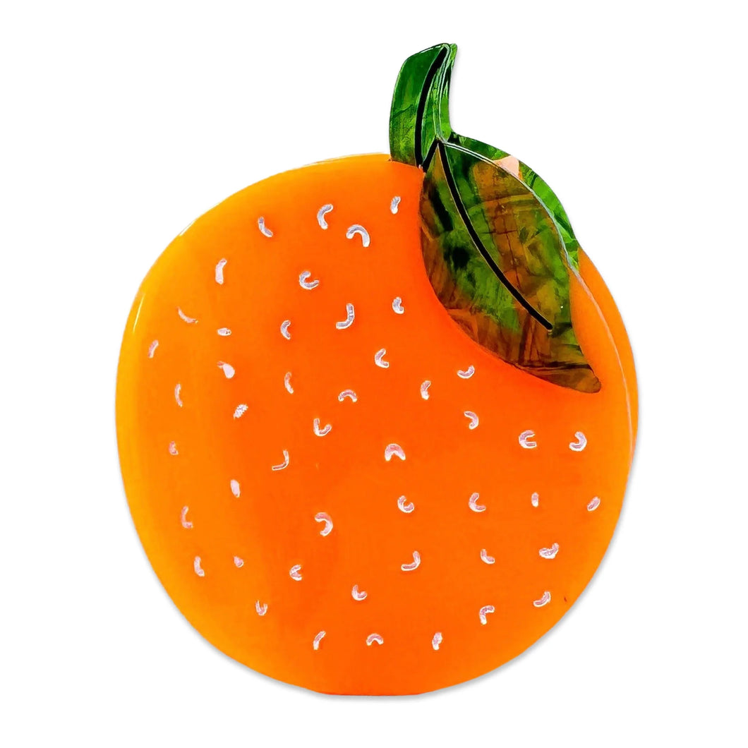 Jenny Lemons - Midi Orange Claw Clip