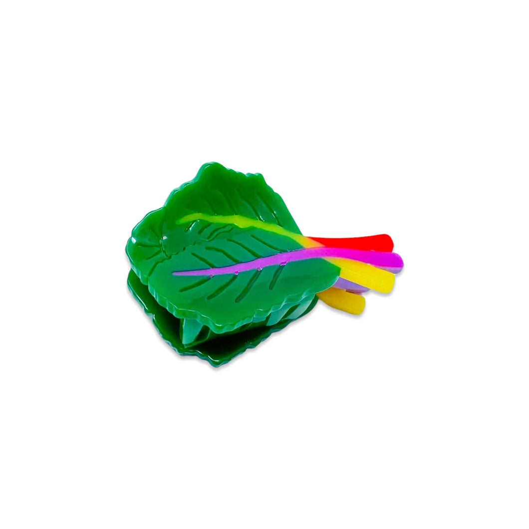 Jenny Lemons - Mini Rainbow Chard Claw Clip