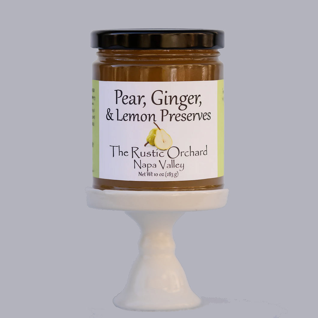 Hurley Farms - Napa Valley Pear Ginger & Lemon Preserve Jelly