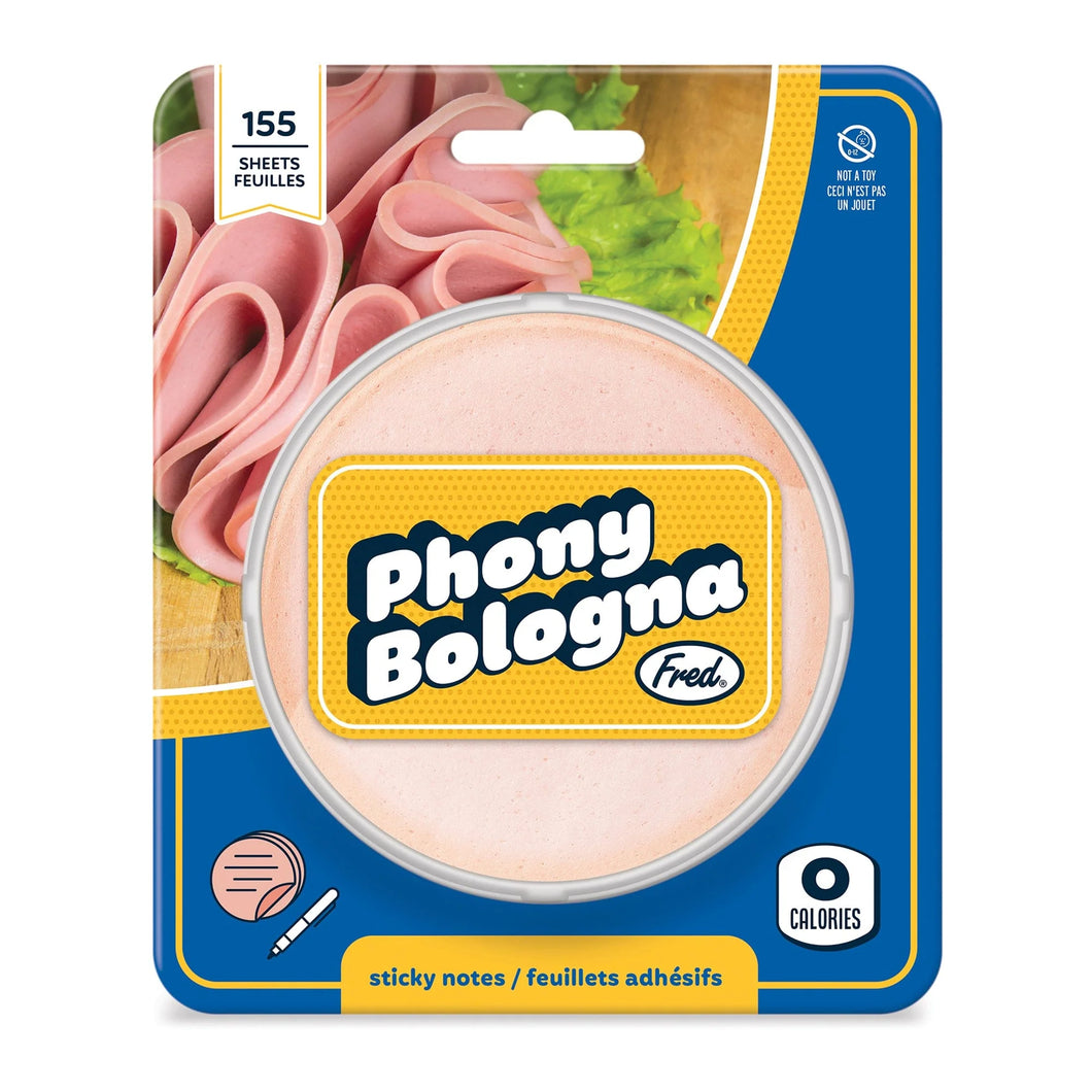 Fred - Phony Bologna Sticky Note