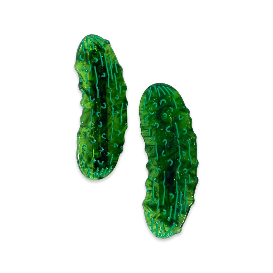 Jenny Lemons - Alligator Pickle Hair Clip