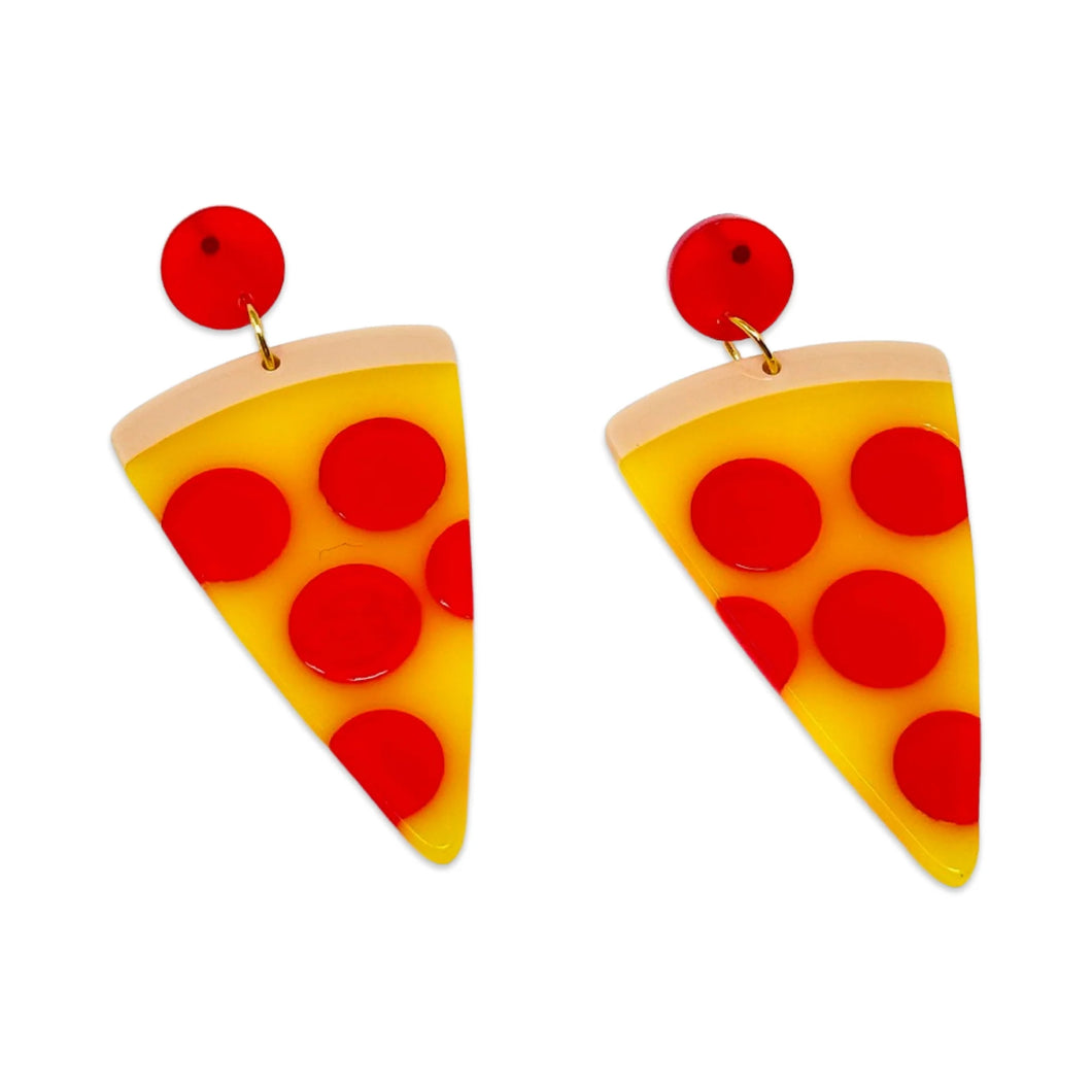 Jenny Lemons - Pizza Party Acetate Earrings