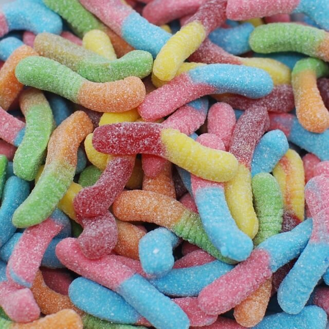 Napa Nuts - Sour Gummy Worms