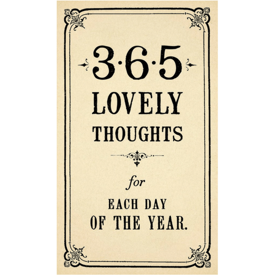 365 Lovely Thoughts Notepad