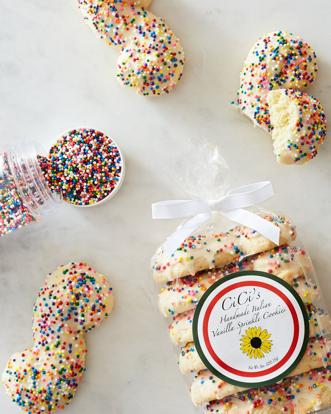 Cici's Italian Cookies - Vanilla Sprinkle
