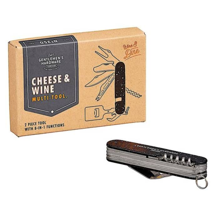 Gentlemen's Hardware Cheese and Wine Multi-Tool