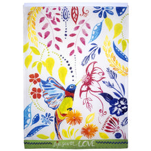 Load image into Gallery viewer, Happy Hummingbird Kitchen Towel
