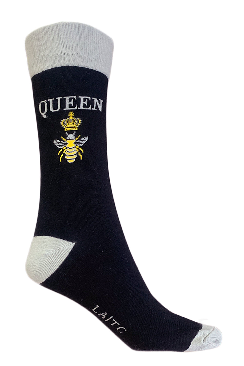 Queen Bee Flat Socks