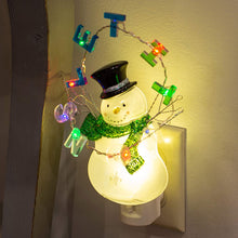 Load image into Gallery viewer, Let It Snow Snowman Christmas Night Light
