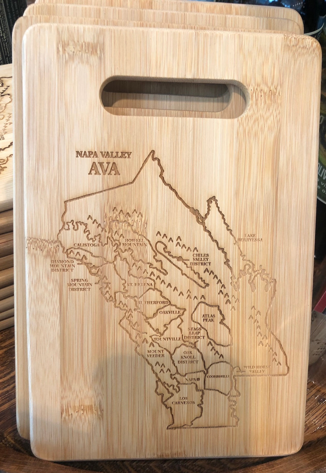 Napa Valley Appellation Small Cutting Board