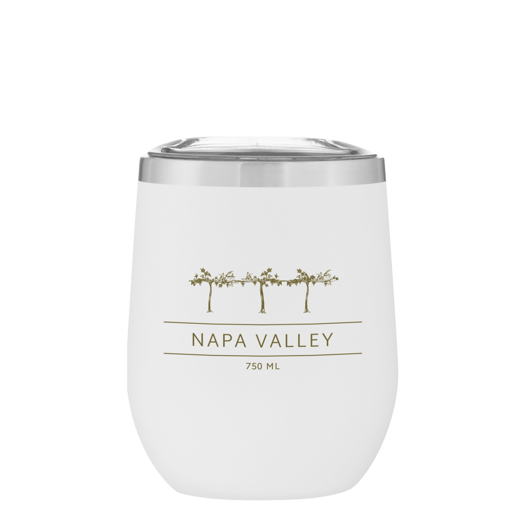 Napa Valley Vines Stemless Steel Wine Cup
