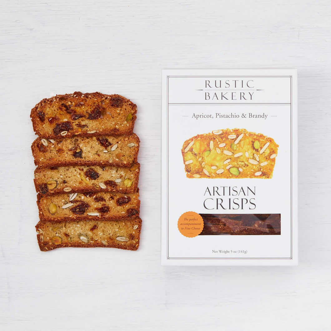 Rustic Bakery Artisan Crisps - Apricot Pistachio