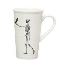 Load image into Gallery viewer, Skelton Halloween Stoneware Mug
