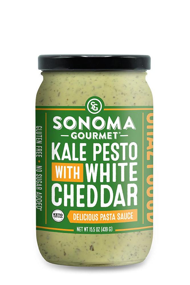 Sonoma Gourmet® Kale Pesto with White Cheddar Sauce