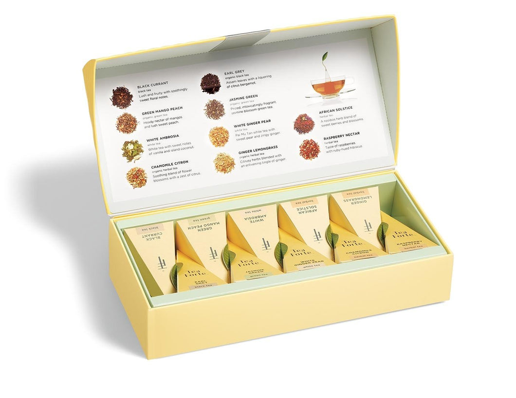 Tea Forte Tea Tasting Assortment Box