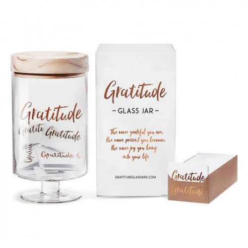 Gratitude Glass Jar