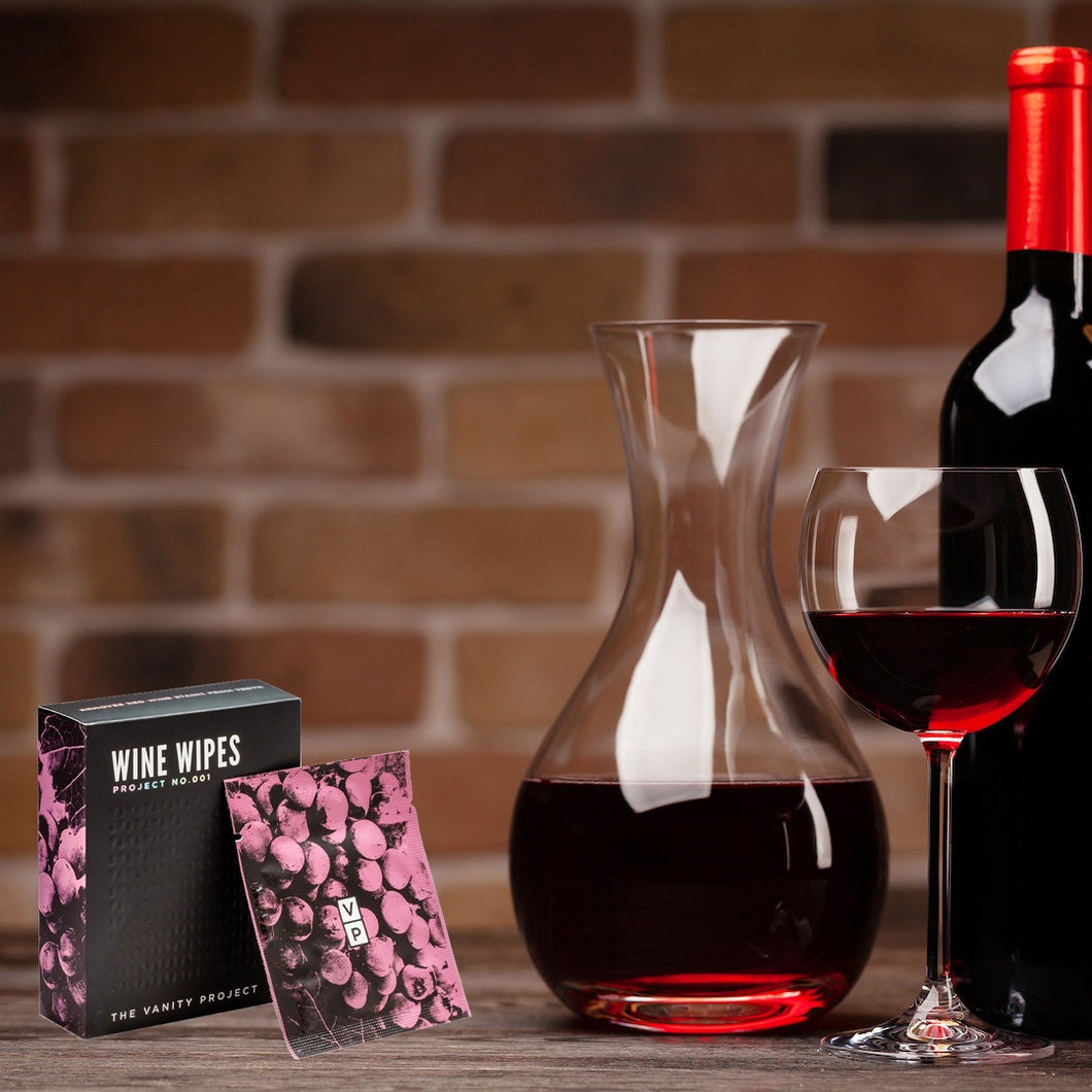 Wine Wipes Box of Singles
