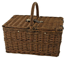 Load image into Gallery viewer, Cape Cod Wicker Picnic Basket
