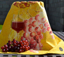 Load image into Gallery viewer, Wine Series Yellow Kitchen Towel
