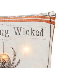Load image into Gallery viewer, Wicked Spider LED Lighted Pillow
