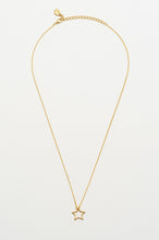 Load image into Gallery viewer, Estella Bartlett Open Star Necklace
