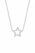Load image into Gallery viewer, Estella Bartlett Silver Plated Star Necklace
