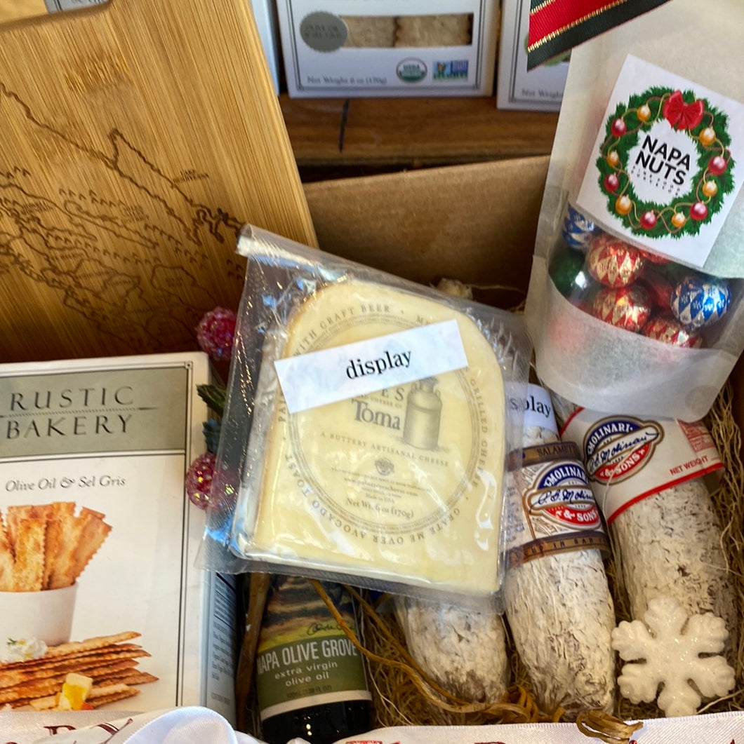 Christmas salame gift box
