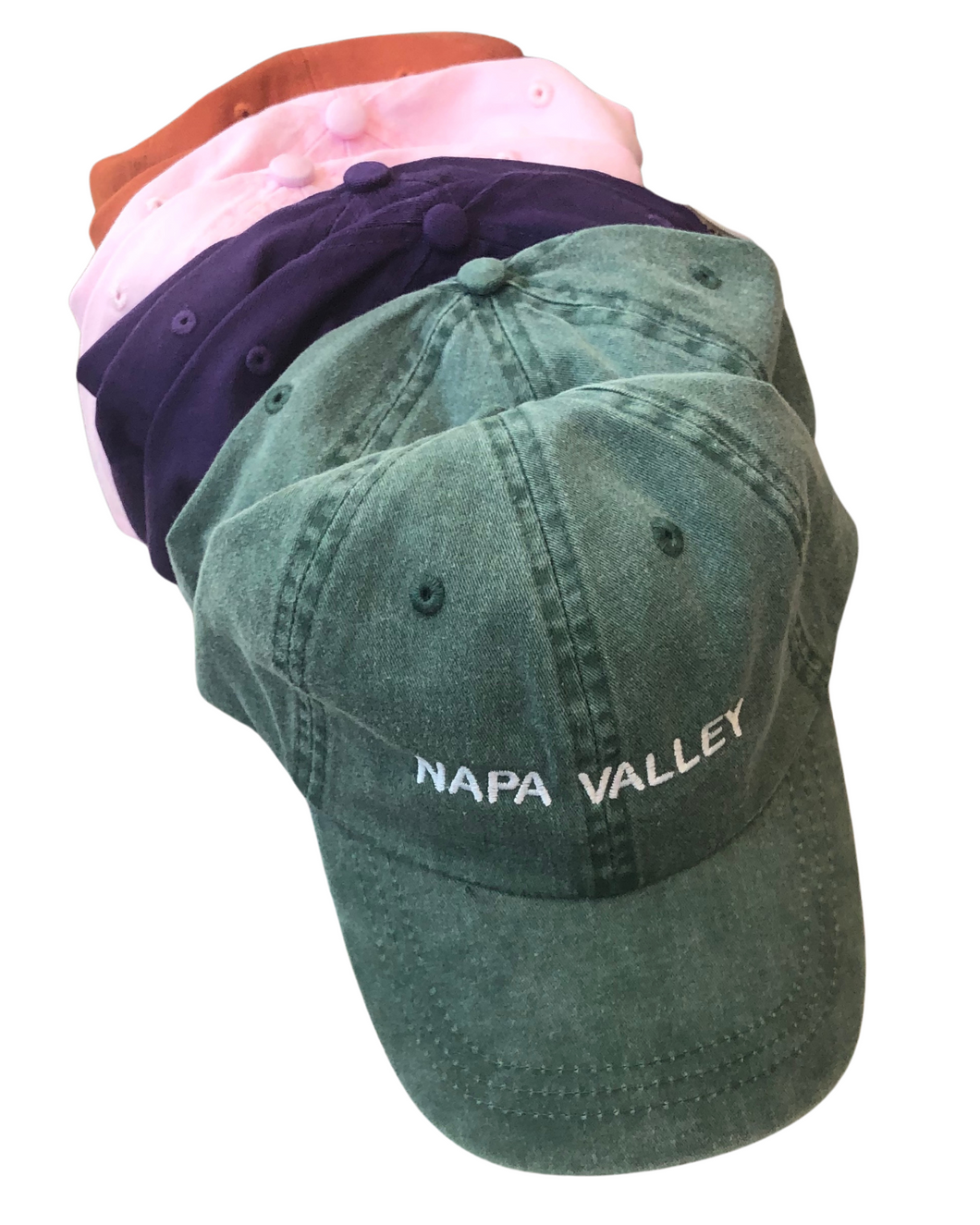 Napa Valley Baseball Caps - Dyed Washed
