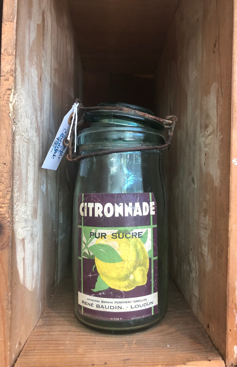 Vintage Canning Jars - Citronnade
