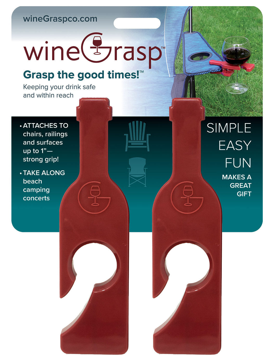 wineGrasp® - Set of 2